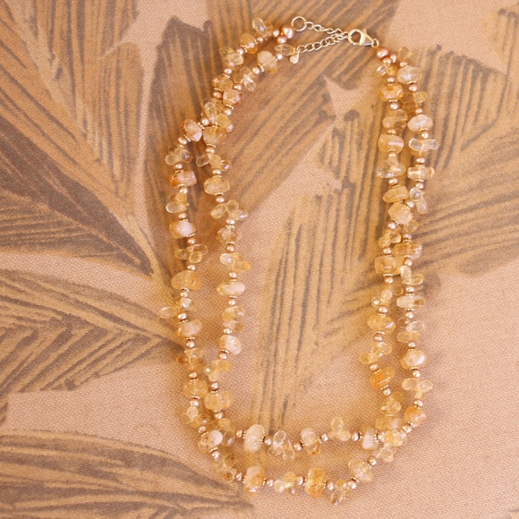 SOLD!! Citrine necklace - Picture 6 of 7